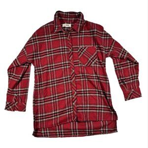 Ci Sono Plaid Collection Red White And Black Flannel